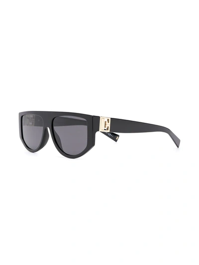 Shop Givenchy Oversized Sunglasses In Black