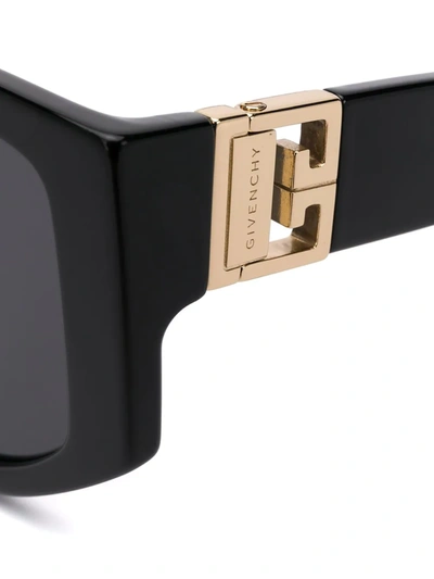 Shop Givenchy Oversized Sunglasses In Black