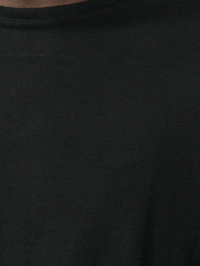 Shop John Smedley Basic T-shirt In Black