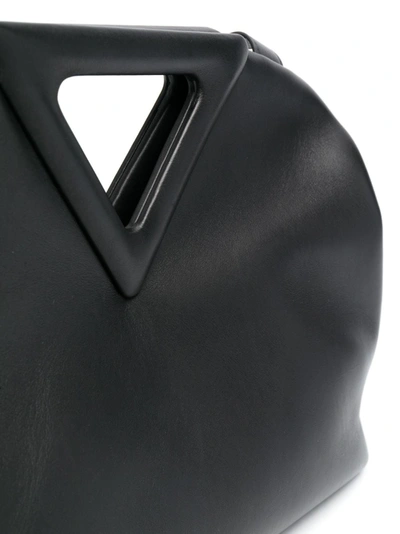 Shop Bottega Veneta The Triangle Tote Bag In Black