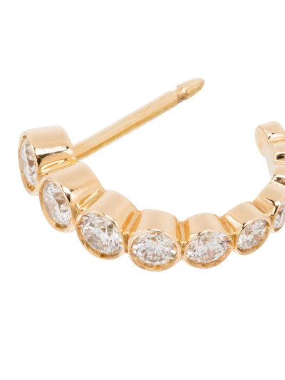 Sophie Bille Brahe Petite Boucle Ensemble 18k Yellow Gold Diamond Earrings In Yellow Gold