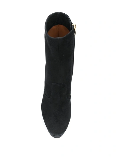 Shop L'autre Chose Camoscio Boots In Black