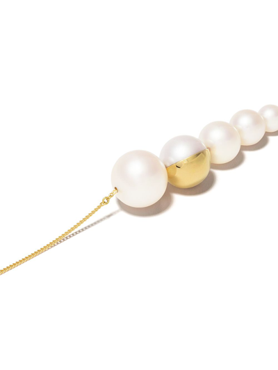 Tasaki 18kt Yellow Gold Shell Bracelet In Yellow Gold