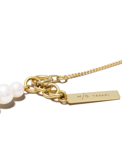 Tasaki 18kt Yellow Gold Shell Bracelet In Yellow Gold