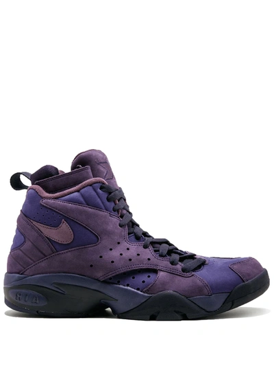 Shop Nike X Kith Air Maestro Ii High Sneakers In Purple