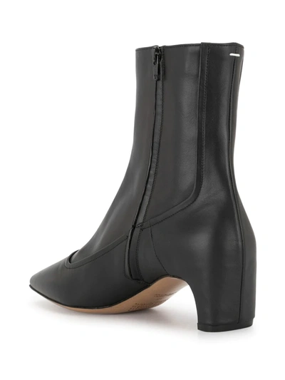 Shop Maison Margiela 40mm Ankle Boots In Black