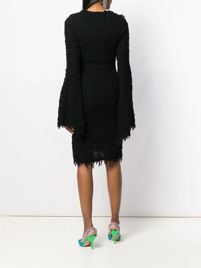 Pre-owned Jean Paul Gaultier '1990s Knitted Dress In Black