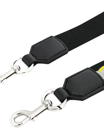 Marc Jacobs Logo Bag Strap In Black