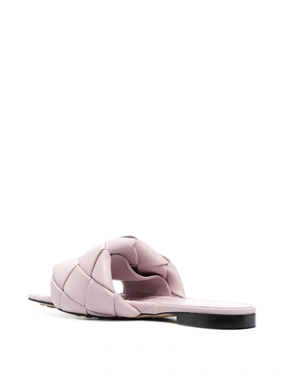 Shop Bottega Veneta The Lido Sandals In Pink