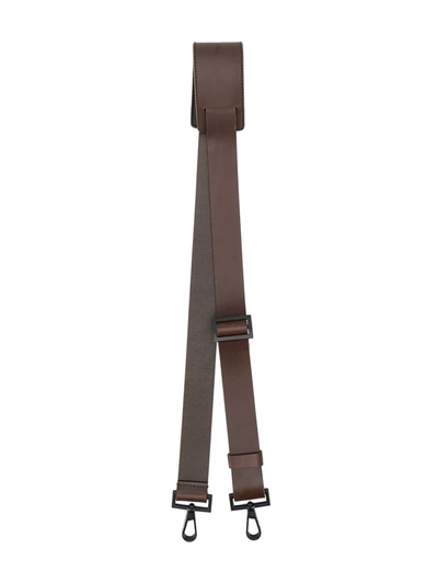 Shop Troubadour Adjustable Shoulder Strap In Brown