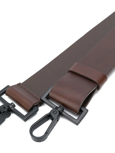 Shop Troubadour Adjustable Shoulder Strap In Brown