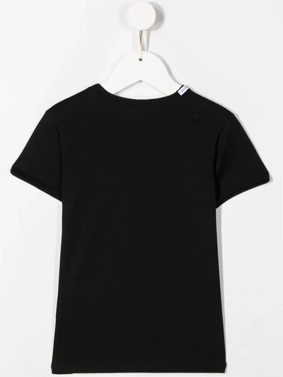 Dolce & Gabbana Black Cotton T-shirt Set In Black