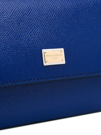 Shop Dolce & Gabbana Mini Sicily Shoulder Bag In 80648