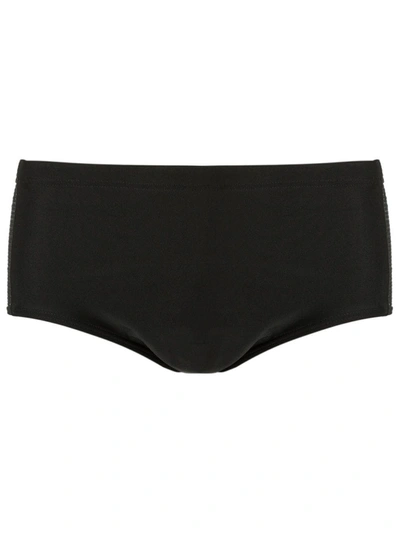 Amir Slama Mesh Panels Trunks In Black