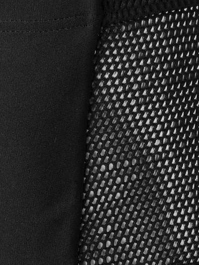 Amir Slama Mesh Panels Trunks In Black