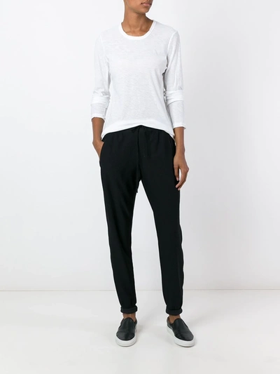 James Perse Classic T-shirt In White