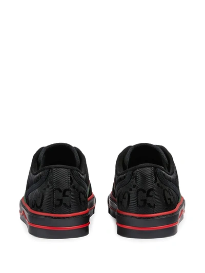 Shop Gucci Off The Grid Gg Tennis 1977 Sneakers In Black