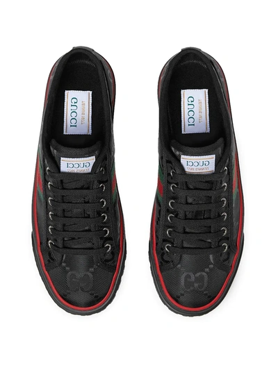 Shop Gucci Off The Grid Gg Tennis 1977 Sneakers In Black