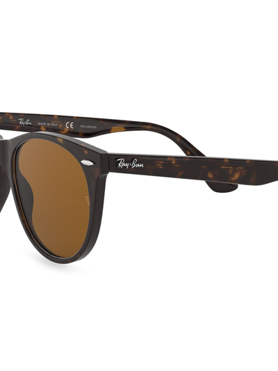 Ray Ban Wayfarer Ii Tortoiseshell Sunglasses In Brown