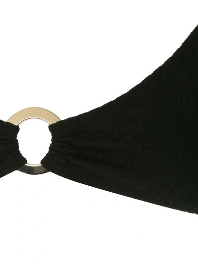Duskii Long Island Bikini Top In Black