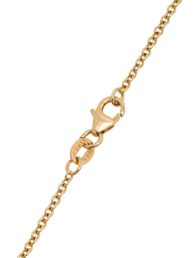 Shop Andrea Fohrman 18kt Yellow Gold Diamond Sunset Pendant Necklace In Metallic: