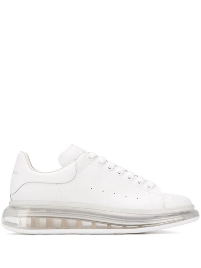 Alexander Mcqueen Alexander Mc Queen Oversized Leather Sneakers In White