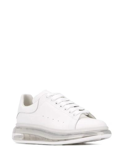 Alexander Mcqueen Alexander Mc Queen Oversized Leather Sneakers In White