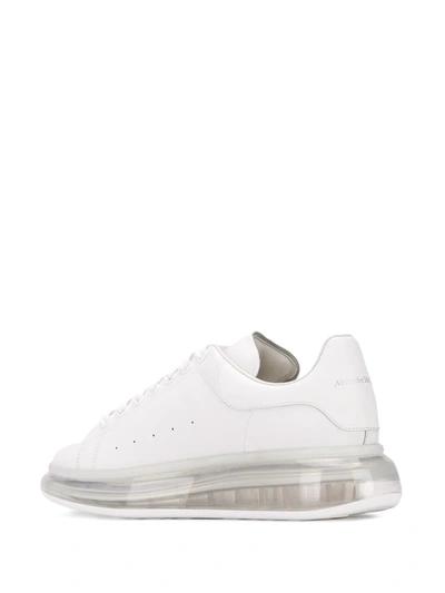 Alexander Mcqueen Alexander Mc Queen Oversized Leather Sneakers In White