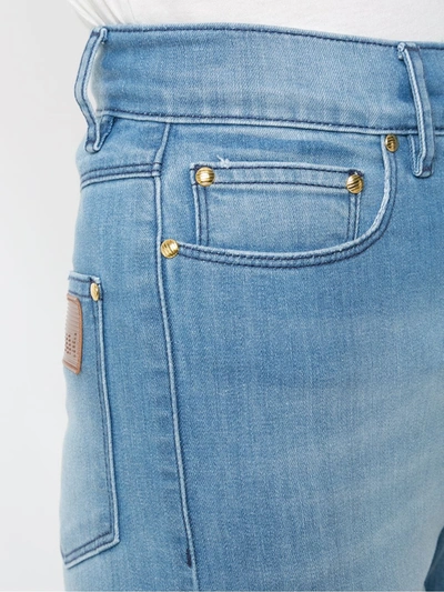 Shop Amapô Wanda High Waist Jeans In Blue