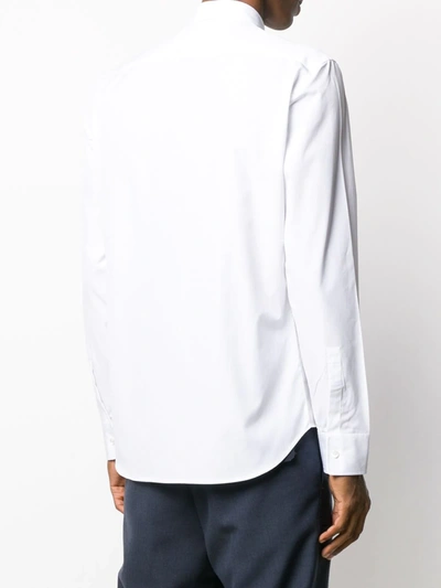 Shop Maison Margiela Concealed Fastening Shirt In White