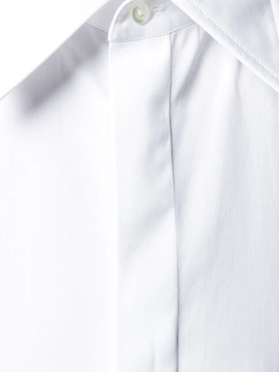 Shop Maison Margiela Concealed Fastening Shirt In White