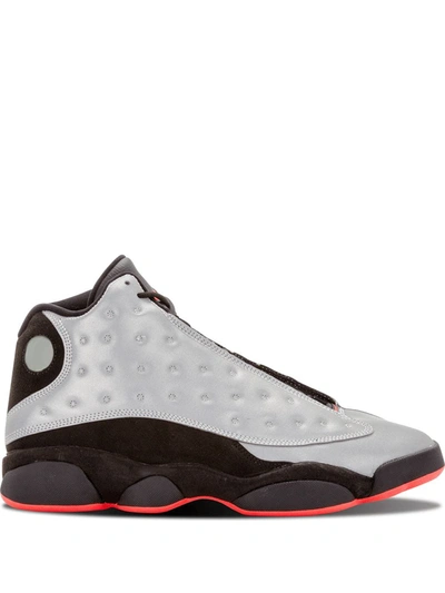 Shop Jordan Air  13 Retro Prm "infrared 23" Sneakers In Silver