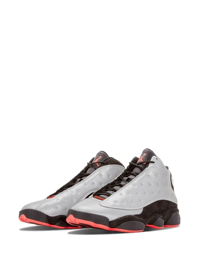 Shop Jordan Air  13 Retro Prm "infrared 23" Sneakers In Silver