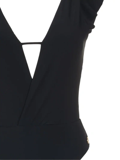 Brigitte Plain Swimsuit In Black