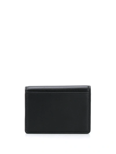 Shop Alexander Mcqueen Logo-print Wallet In Black