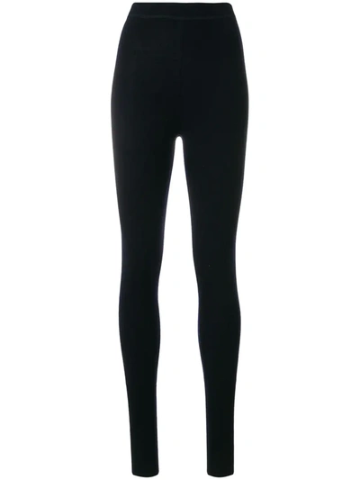 Shop N•peal Cashmere Leggings In Blue