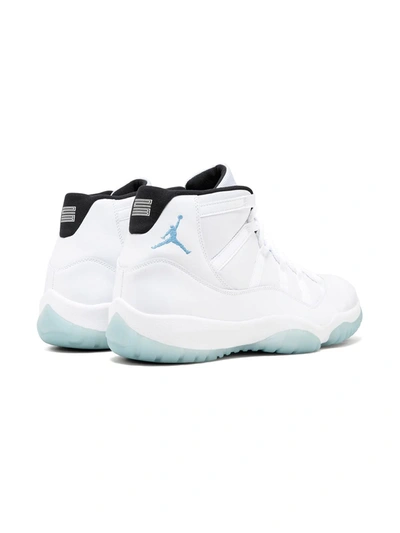 Shop Jordan Air  11 Retro "legend Blue" Sneakers In White