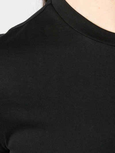 Shop Theory Fitted T-shirt In Black