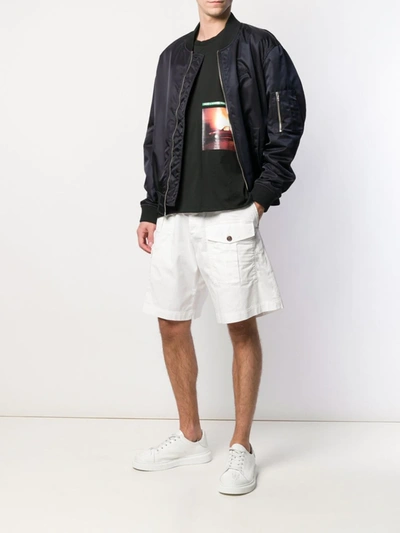 DSQUARED2 BERMUDA SHORTS - 白色