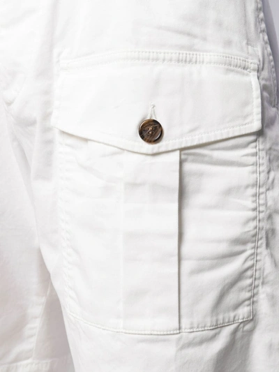 Shop Dsquared2 Bermuda Shorts In White