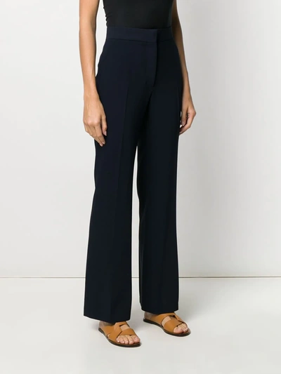 See By Chloé High-waisted Flared Trousers In Black | ModeSens