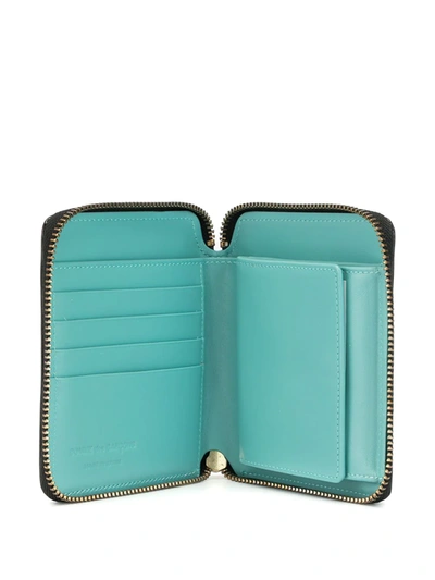 Comme Des Garçons Homme Deux Rectangular Zipped Wallet In Black