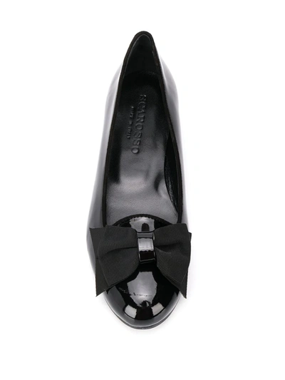 Shop Scarosso Cloe Ballerina Shoes In Black