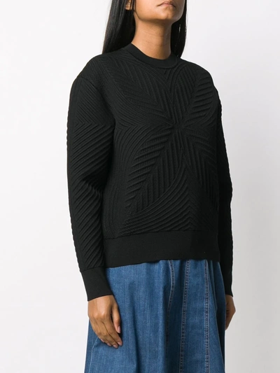 Alexander Mcqueen Alexander Mc Queen Crew Neck Sweater In Black