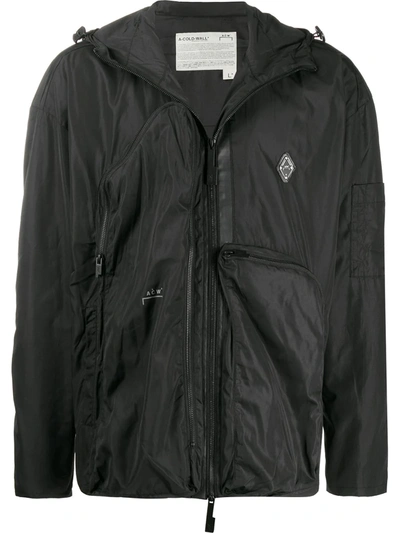 Shop A-cold-wall* Hooded Shell Jacket In Black