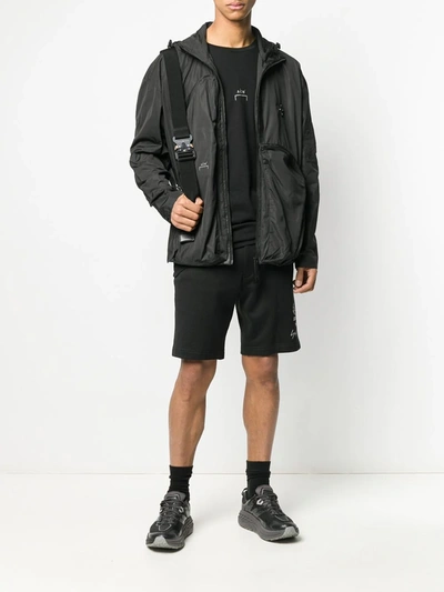 Shop A-cold-wall* Hooded Shell Jacket In Black