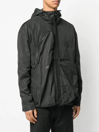 Shop A-cold-wall* Hooded Shell Jacket In Black