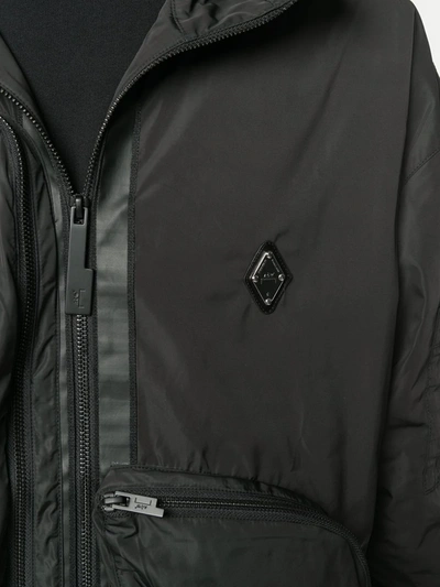 Shop A-cold-wall* Hooded Shell Jacket In Black