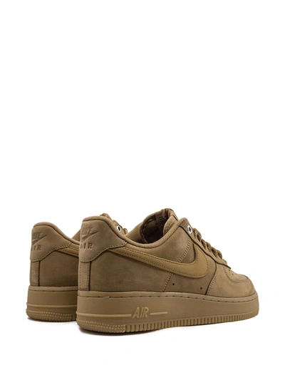 Shop Nike Air Force 1 '07 Wb "flax" Sneakers In Brown