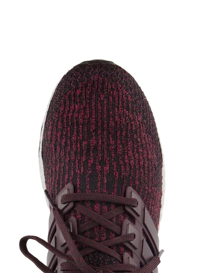 Shop Adidas Originals Ultraboost "dark Burgundy" Sneakers In Red